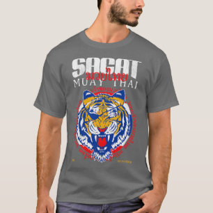 Camiseta Sagat El Dios de los tigres tailandeses muay