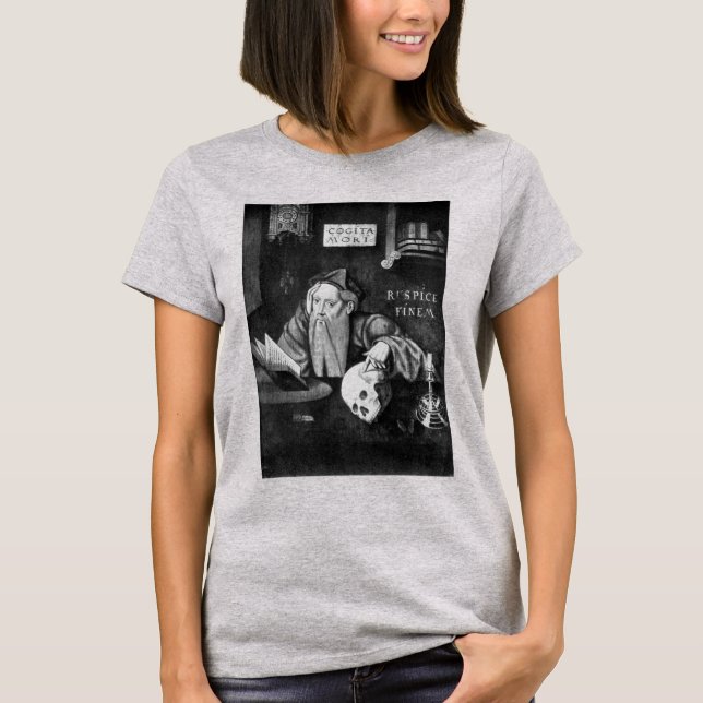 Camiseta Sage and Skull Cogita Mori (Anverso)