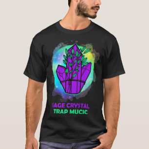 Camiseta Sage Crystal Incense Trap Hip-hop Music Spirit