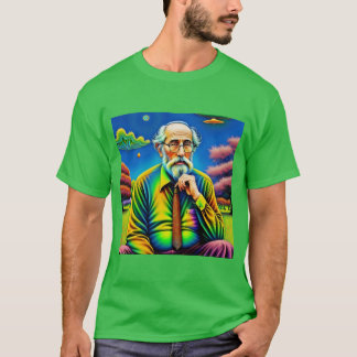 Camiseta Sage Surrealista, Contemplación de Ancianos