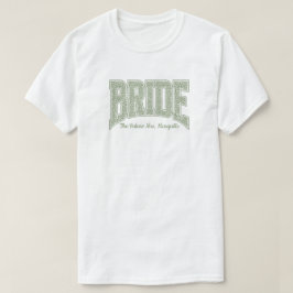 Camiseta Sage Tiny Floral BRIDE Compromiso