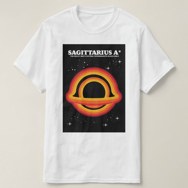 Camiseta Sagitario A* (Diseño del anverso)