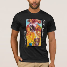 CAMISETA SAGITTARIO, RÓTULO DE CUMPLEAÑOS DE TEMPERANCIA TA