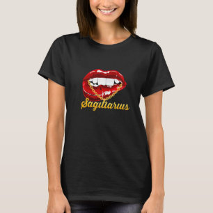 Camiseta Sagittarius Chica Juicy Lips Astrología de la Cade