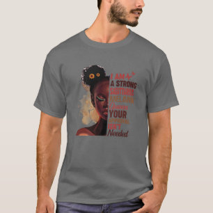Camiseta Sagittarius Melanin Reina Mujer Negra Histórica Ne