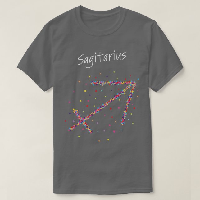 Camiseta Sagittarius Sagitarius Zodiac ASTRO (Diseño del anverso)