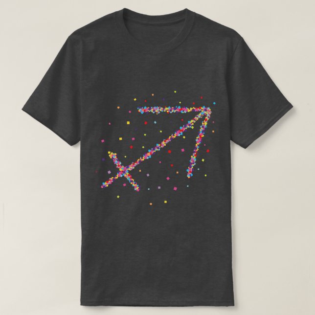 Camiseta Sagittarius Sagitarius Zodiac ASTRO 1 (Diseño del anverso)