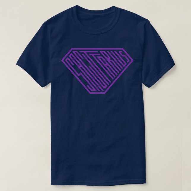 Camiseta Sagittarius SuperEmpower Zodiac Purple (Diseño del anverso)