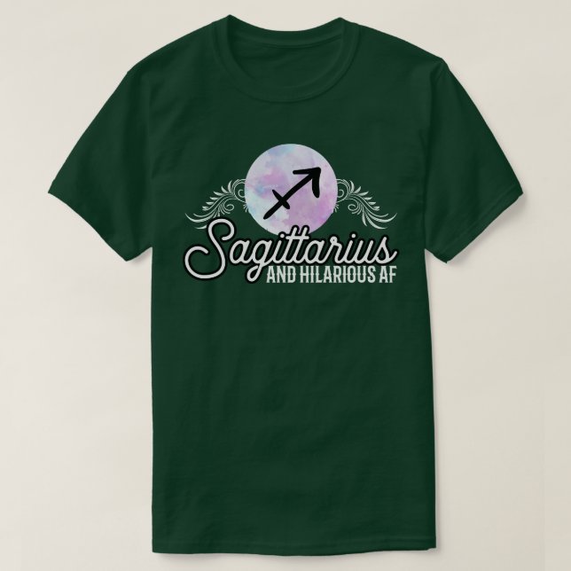 Camiseta Sagittarius Y Hilarius AF (Diseño del anverso)