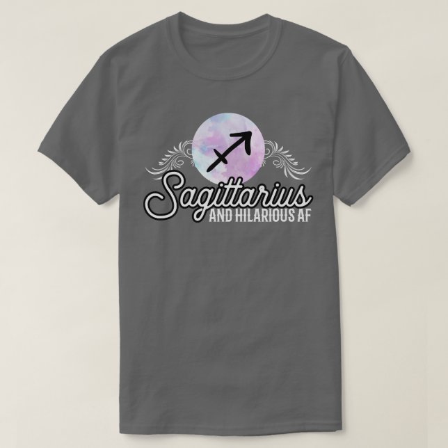Camiseta Sagittarius Y Hilarius AF (Diseño del anverso)