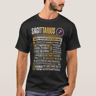 Camiseta Sagittarius Zodiac Noviembre cumpleaños fuu
