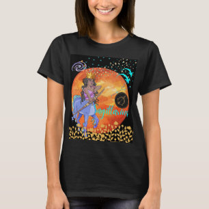 Camiseta Sagittarius Zodiac Rótulo Horóscopo Mujeres Astrol