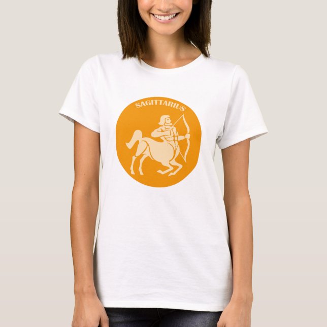 Camiseta Sagittarius, Zodiac Sign, Horoscope, Astrology (Anverso)