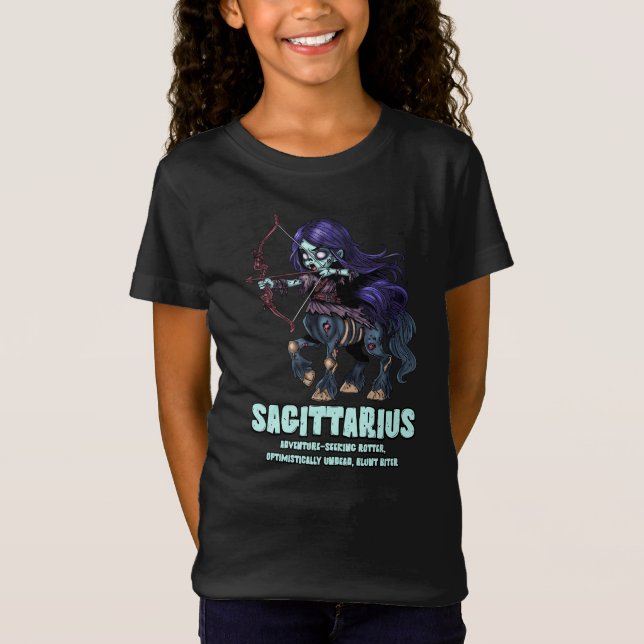 Camiseta Sagittarius Zombie (Anverso)