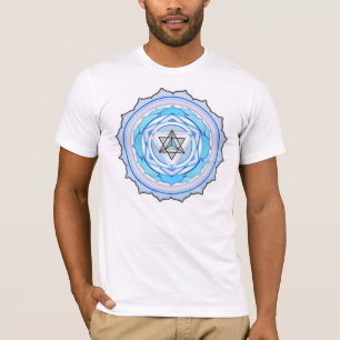 Camiseta sagrada de la geometría de Merkaba