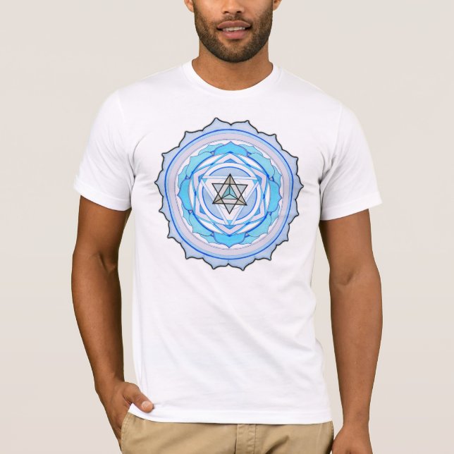 Camiseta sagrada de la geometría de Merkaba (Anverso)