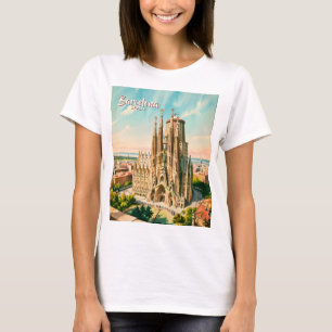 Camiseta Sagrada Familia personalizada Barcelona Viaje Acua