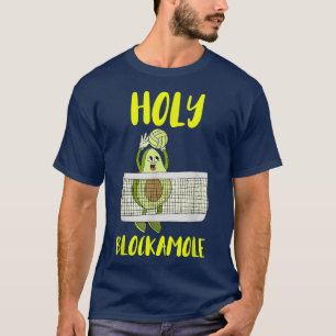 Camiseta Sagrado Blockamole Entrenamiento de vóley aguacate