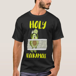 Camiseta Sagrado Blockamole Entrenamiento de vóley aguacate