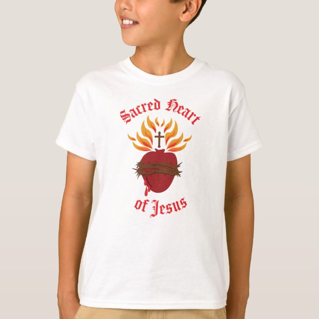 Camiseta Sagrado Corazón de Jesús (Anverso)