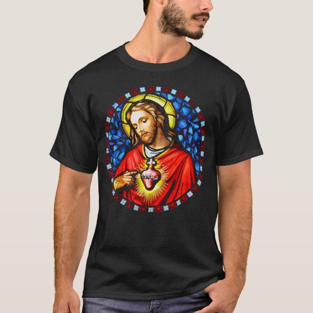 Camiseta Sagrado Corazón de Jesús (Anverso)