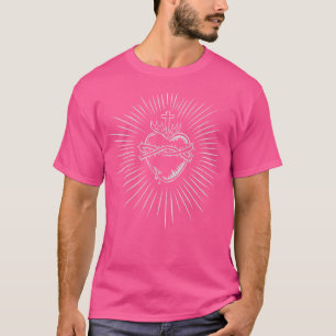 Camiseta Sagrado Corazón De Jesús Católico