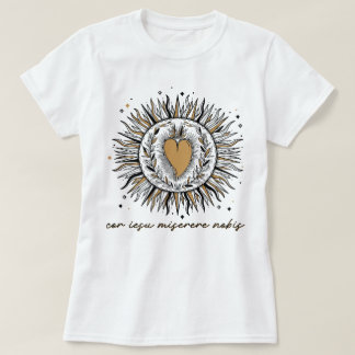 Camiseta Sagrado Corazón de Jesús Católico Tradicional