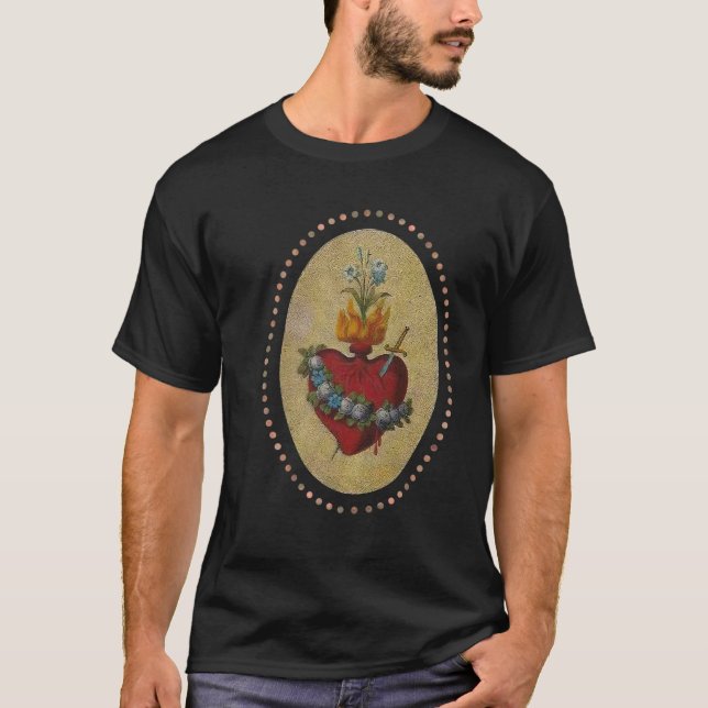 Camiseta Sagrado Corazón de María (Anverso)