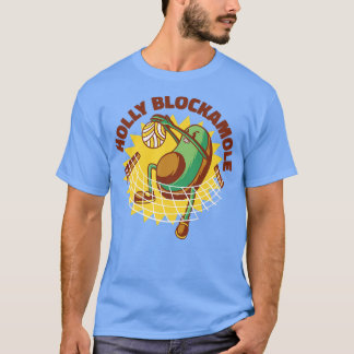 Camiseta Sagrado entrenador de voleibol de Blockamole Mujer