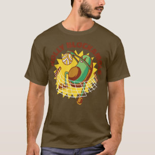 Camiseta Sagrado entrenador de voleibol de Blockamole Mujer