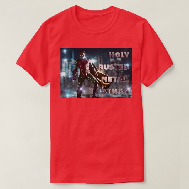 Camiseta Sagrado Rato Metalizado (Diseño del anverso)