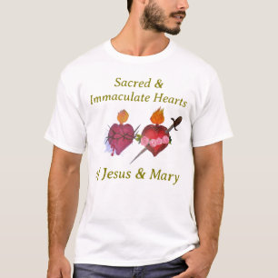 Camiseta Sagrados e Inmaculados Corazones