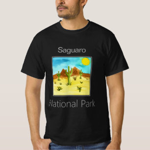 Camiseta Saguaro Cactus simple, Parque Nacional Saguaro