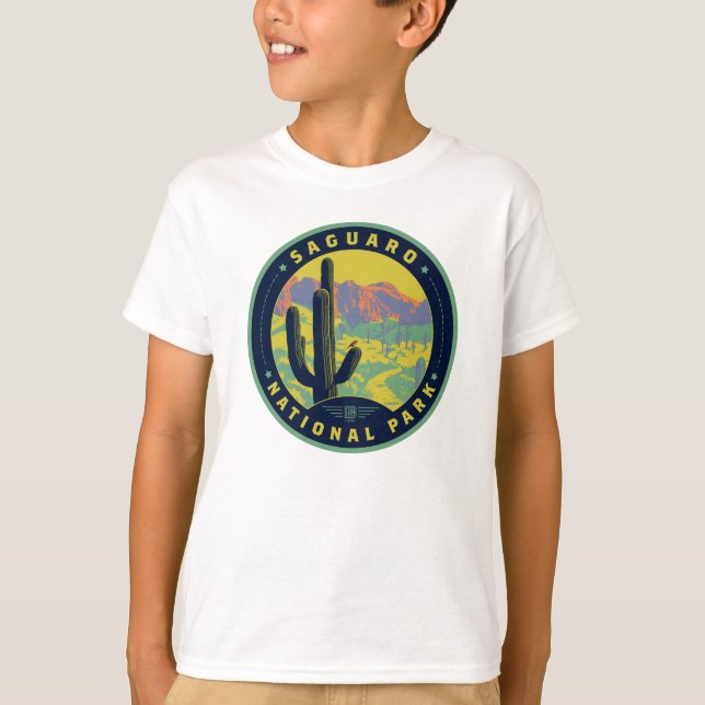 Camiseta Saguaro National Park (Anverso)