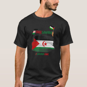 Camiseta Sahara Libre de Sahara Occidental Sahrawi