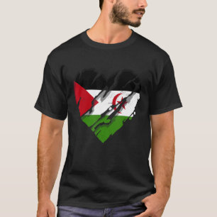 Camiseta Sahara Occidental Bandera del Polisario Saharaoui 