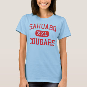 Camiseta Sahuaro - Cougars - Escuela Secundaria - Tucson Ar