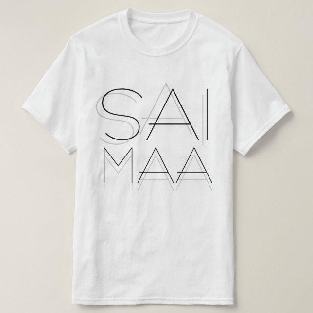 CAMISETA SAI MAA (Diseño del anverso)