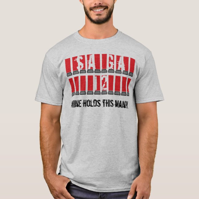 Camiseta Saiga 12 (Anverso)
