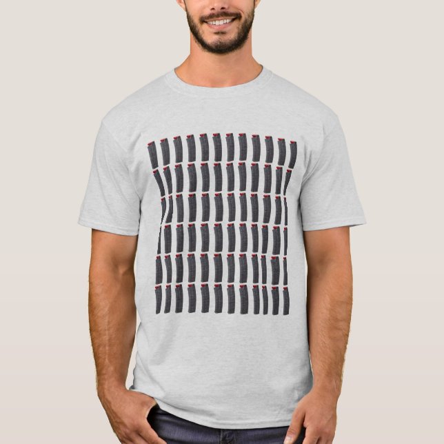 Camiseta Saiga 12 - revistas (Anverso)