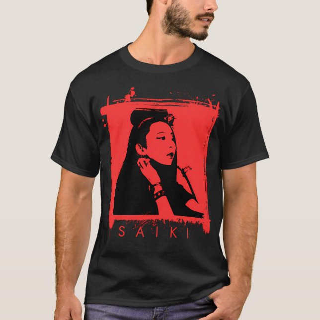 Camiseta Saiki - Banda Maid (Anverso)
