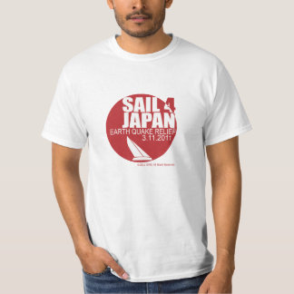 Camiseta Sail4Japan + 寄付 $10 para hombre