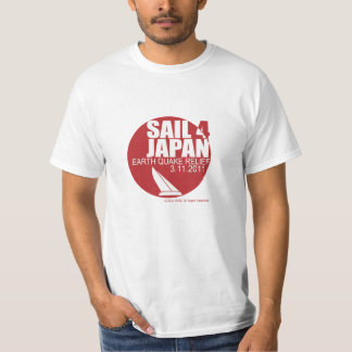 Camiseta Sail4Japan + 寄付 $5 para hombre