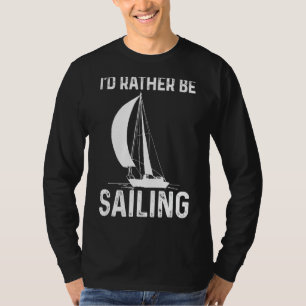 Camiseta Sail Seaman Seafrer Seehund Captain