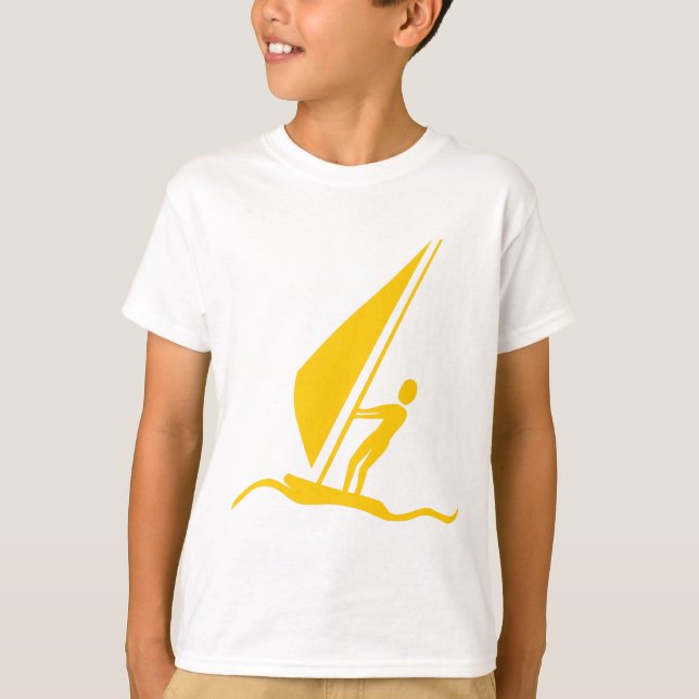 Camiseta Sailboarding - Amber (Anverso)