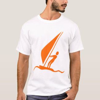 Camiseta Sailboarding - Naranja