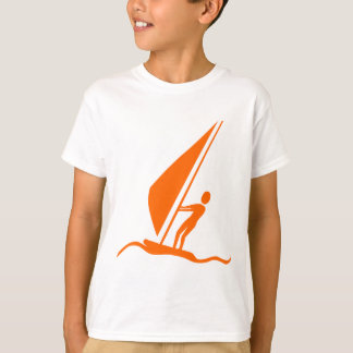Camiseta Sailboarding - Naranja