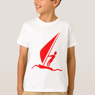 Camiseta Sailboarding - Rojo
