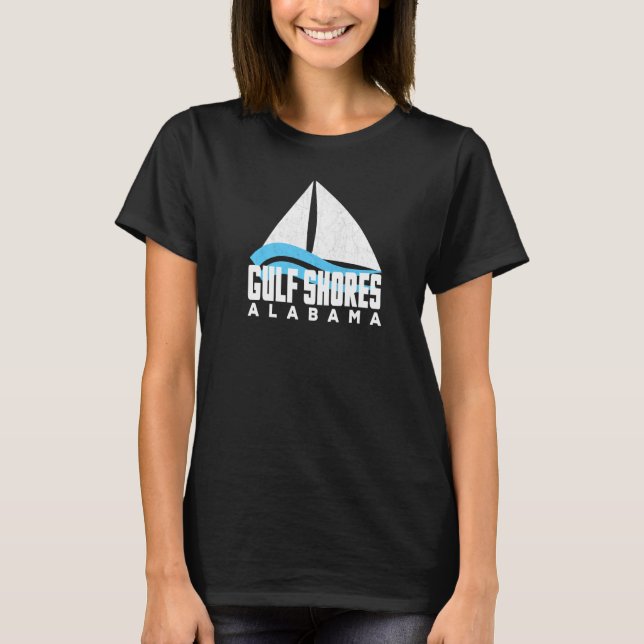 Camiseta Sailboat Gulf Shores Sea Cruiser Yachting Gulf Sta (Anverso)