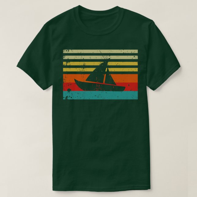 Camiseta Sailboat Sunset (Diseño del anverso)